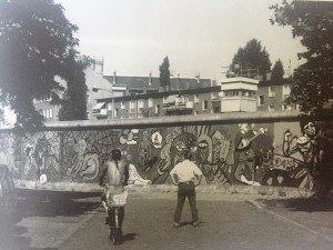 Muro de Berlim em Kreuzberg, 1986