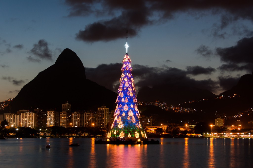Árvore de Natal da Lagoa, Rio de Janeiro, Brasil Viagem com Charme