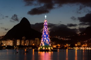 Christmas Tree in Rio de Janeiro, Brazil