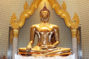 golden buddha in thailand