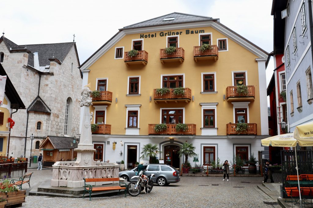 Seehotel Grüner Baum, em Hallstatt, Áustria
