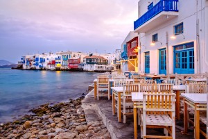  Little Venice, Mykonos island, Greece