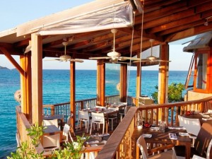 Restaurante On The Rocks, no Hotel Éden Rock, St. Barth