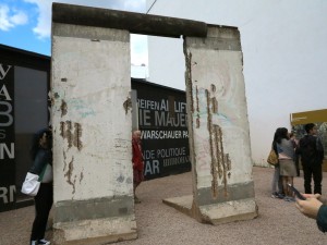 pedaço do Muro de Berlim