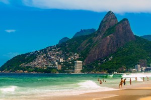 Leblon beach, Rio de Janeiro, Brazil