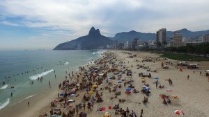 Ipanema and Leblon beach, Rio de Janeiro, Brazil