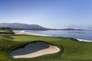 Pebble Beach golf course, Monterey, California, USA