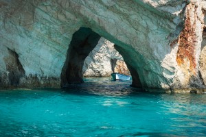 Blue caves