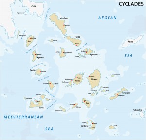 Cíclades Island, Greece