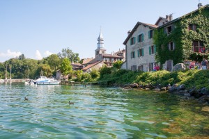  Lac Léman, Yvoire, France