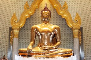 golden buddha in thailand