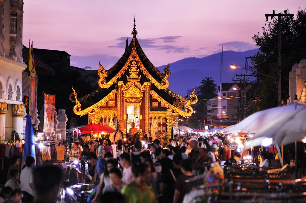 Sunday Market, Chiang Mai, Tailândia