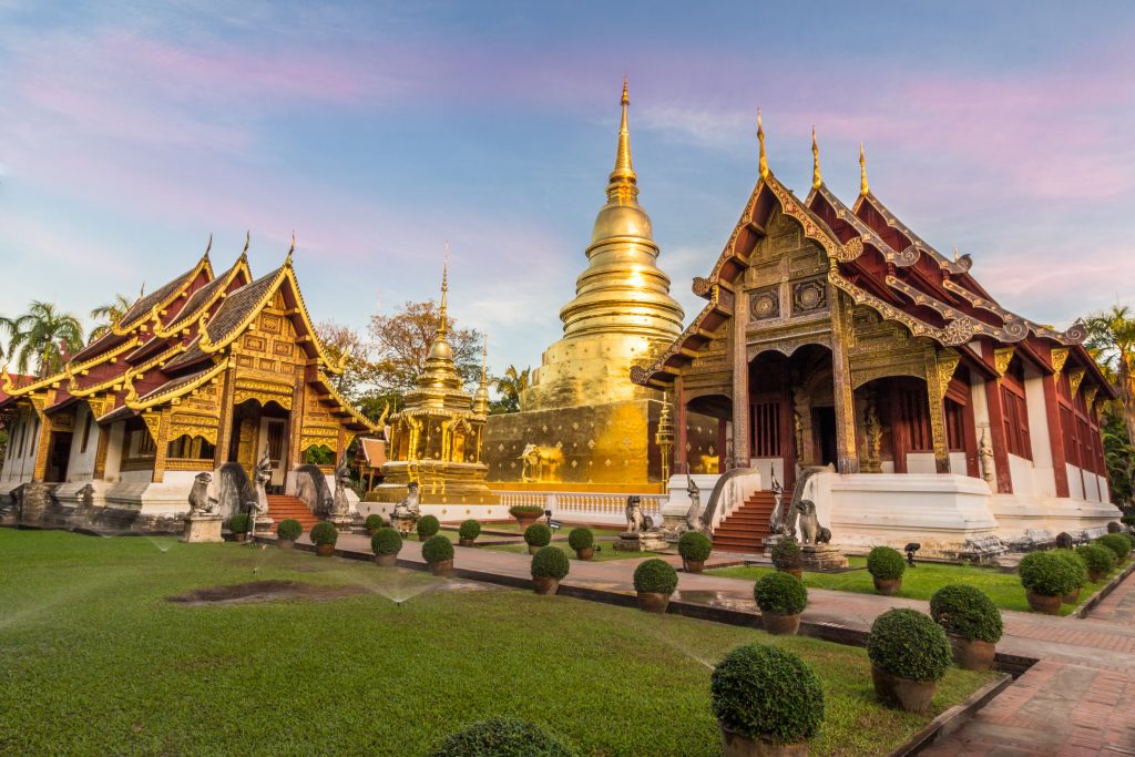 Wat Phra Singh, Chiang Mai, Tailândia