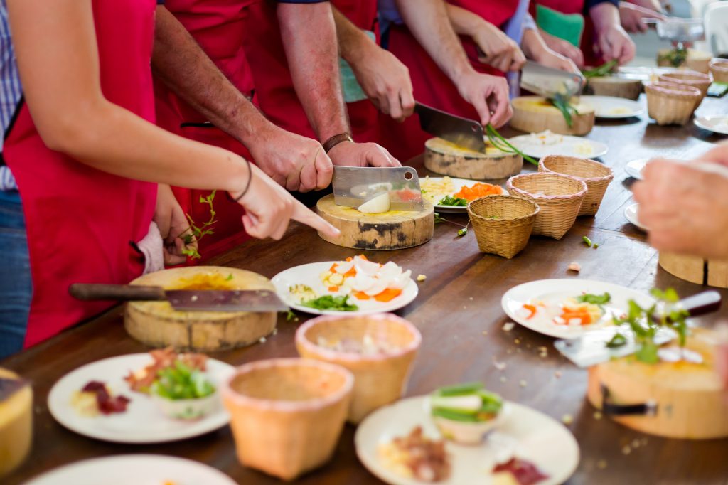 Aula de culinária em Chiang Mai, Tailândia