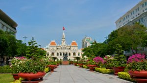 City Hall in Saigon, Vietnam