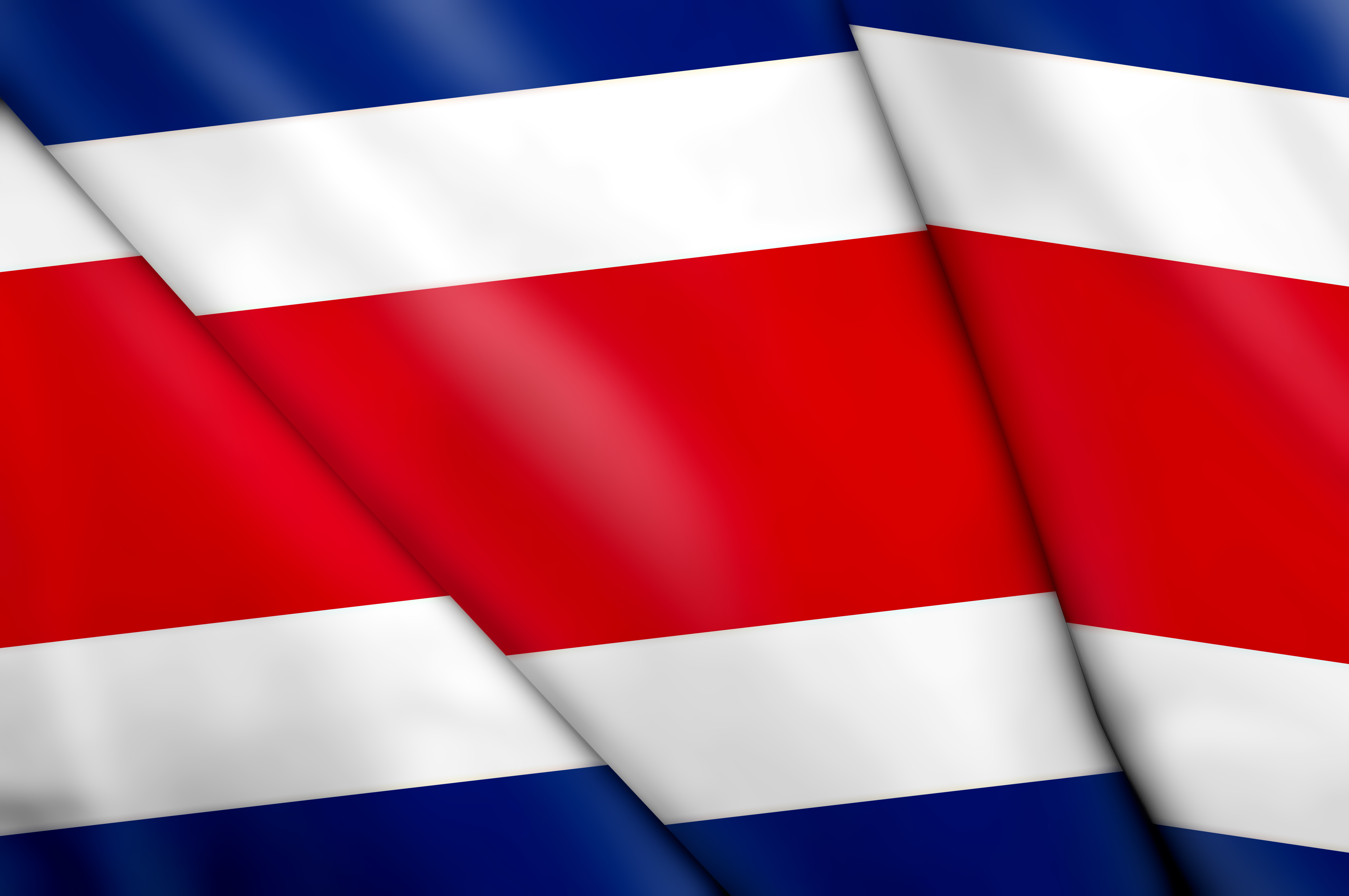 Bandeira da Costa Rica | Viagem com Charme