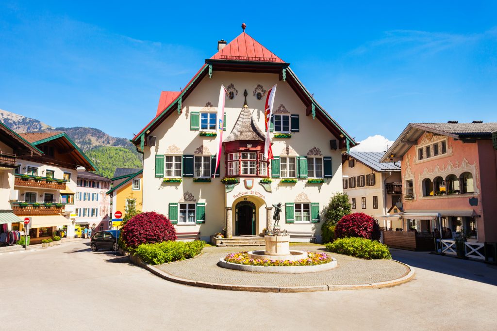 St. Gilgen Rathaus, Áustria