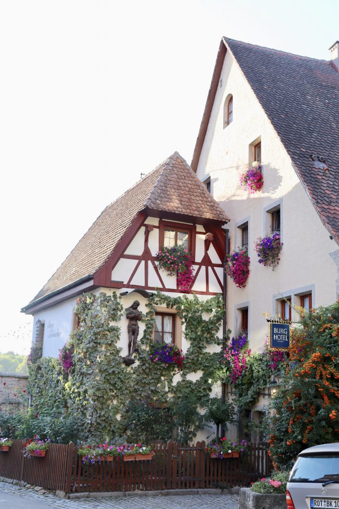 Burghotel em Rothenburg ob der Tauber, na Alemanha