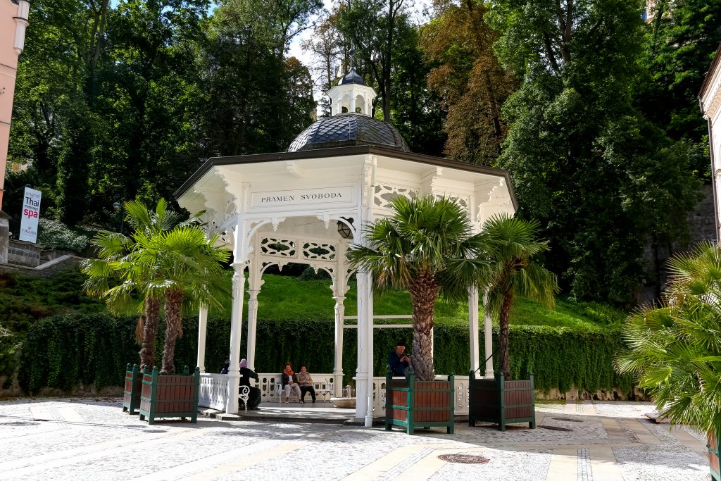 Pramen Svoboda (fonte da Liberdade), Karlovy Vary, República Tcheca